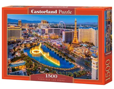 Castorland, Fabulous Las Vegas, puzzle, 1500 elementów