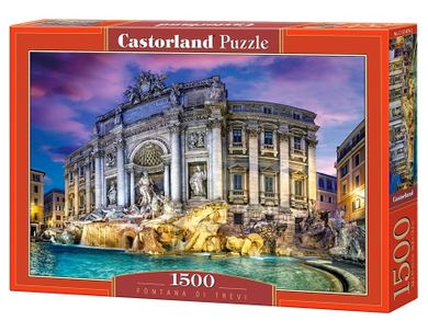 Castorland, Fontanna di Trevi, puzzle, 1500 elementów