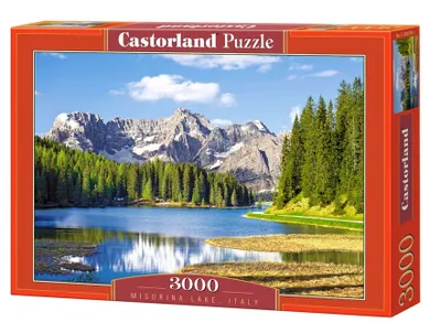 Castorland, Jezioro Misurina, puzzle, 3000 elementów