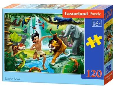 Castorland, Jungle Book, puzzle, 120 elementów