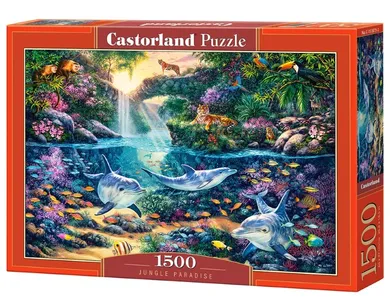 Castorland, Jungle Paradise, puzzle, 1500 elementów