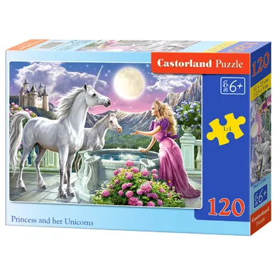 Castorland, Księżniczka, puzzle, 120 elementów