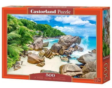 Castorland, La Digue Island, Seszele, puzzle, 500 elementów