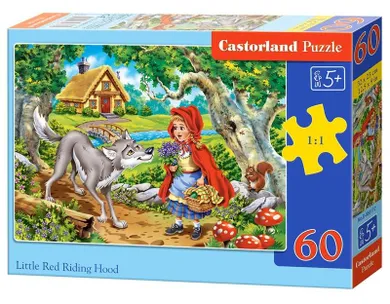 Castorland, Little Red Riding Hood, puzzle, 60 elementów