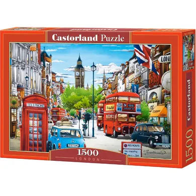 Castorland, Londyn, puzzle, 1500 elementów