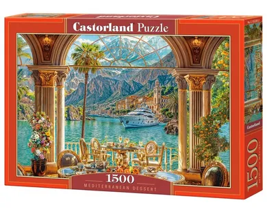 Castorland, Mediterranean Dessert, puzzle, 1500 elementów