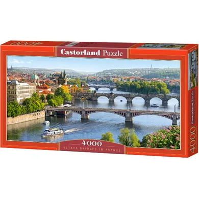 Castorland, Mosty w Pradze, puzzle, 4000 elementów