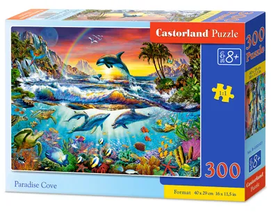 Castorland, Paradise cove, puzzle, 300 elementów