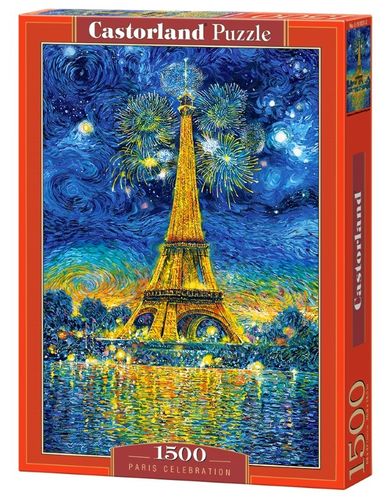 Castorland, Paris Celebration, puzzle, 1500 elementów