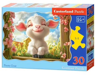 Castorland, Pretty Goat, puzzle, 30 elementów
