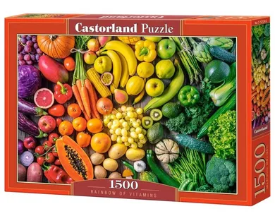 Castorland, Rainbow Of Vitamins, puzzle, 1500 elementów
