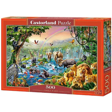 Castorland, Rzeka w dżungli, puzzle, 500 elementów