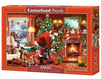 Castorland, Santa's Special Delivery, puzzle, 1500 elementów