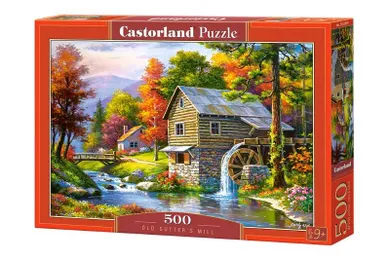 Castorland, Stary młyn Sutter, puzzle, 500 elementów