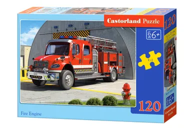 Castorland, Straż pożarna, puzzle, 120 elementów