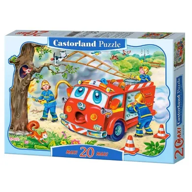 Castorland, Straż Pożarna, puzzle maxi, 20 elementów