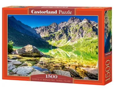 Castorland, Sunrise at Morskie Oko, Poland, puzzle, 1500 elementów