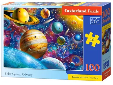 Castorland, System Odyssey, puzzle, 100 elementów