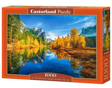 Castorland, The Three Brothers, Yosemite National Park USA, puzzle, 1000 elementów