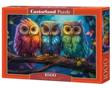 Castorland, Three Little Owls, puzzle, 1000 elementów