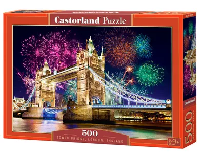 Castorland, Tower Bridge England, puzzle, 500 elementów