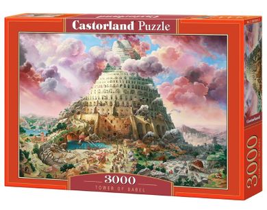 Castorland, Tower of Babel, puzzle, 3000 elementów