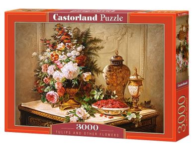 Castorland, Tulips and Other Flowers, puzzle, 3000 elementów