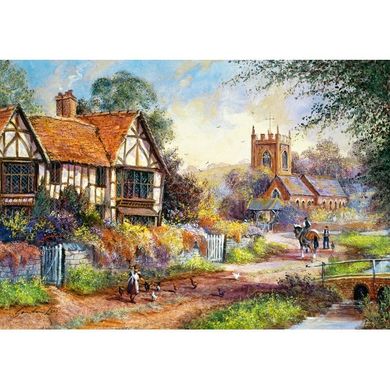 Castorland, Wieś Charms, puzzle, 1500 elementów
