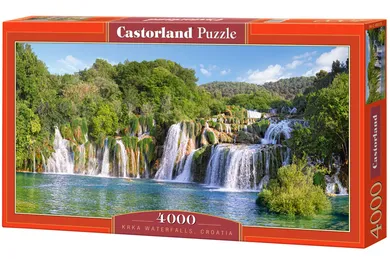 Castorland, Wodospady Krka, Chorwacja, puzzle, 4000 elementów