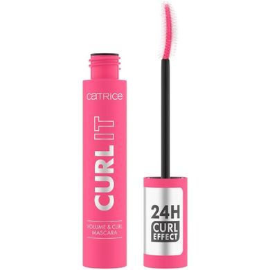 Catrice, Curl It Volume & Curl Mascara, podkręcający tusz do rzęs, 010 Deep Black, 11 ml