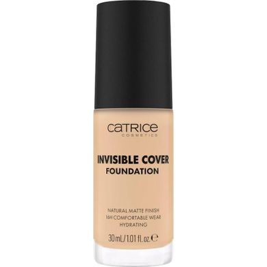 Catrice, Invisible Cover Foundation, długotrwały podkład do twarzy, 010W, 30 ml