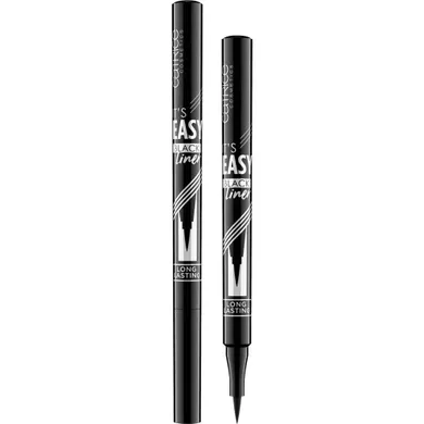 Catrice, It's Easy Black Liner, długotrwały eyeliner w pisaku, 010 Blackest Black, 1 ml