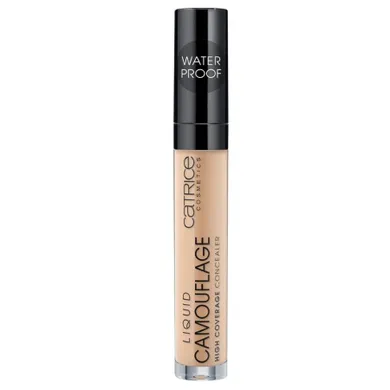 Catrice, Liquid Camouflage High Coverage Concealer, wodoodporny korektor w płynie, 015 Honey, 5 ml