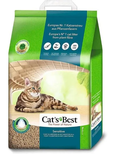 Cat's Best, Sensitive, żwirek, 20l