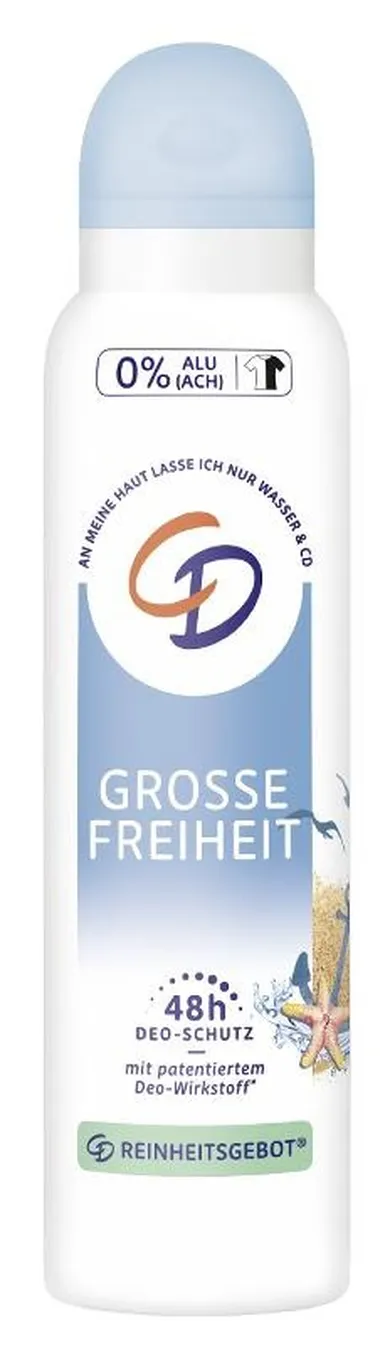 CD, pure dezodorant w sprayu, grosse freiheit, 150 ml