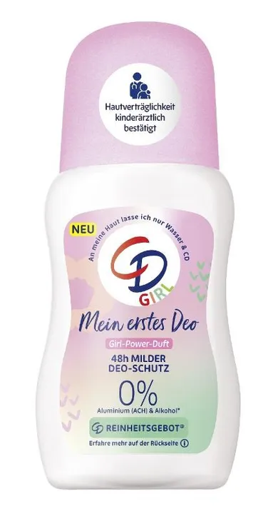 CD, roll-on dezodorant w kulce 48h, girl, 50 ml