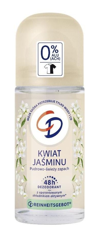 CD, roll-on dezodorant w kulce 48h, kwiat jaśminu, 50 ml