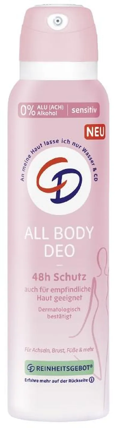 CD, Roll-on, dezodorant w sprayu 48h, all body, 150 ml