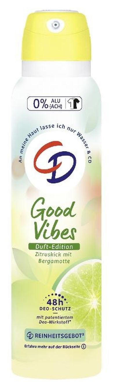 CD, Roll-on, dezodorant w sprayu 48h, good vibes, 150 ml