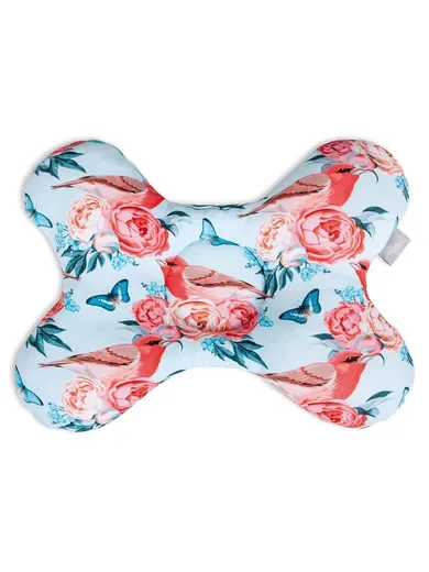 Ceba Baby, motylek, poduszka, niebieska