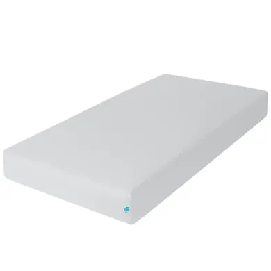 Ceba Baby, prześcieradło jersey z gumką, jasnoszare, 140-70 cm