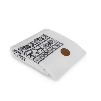 Ceba Baby, Reindeer, kocyk niemowlęcy, kremowy, 90-90 cm