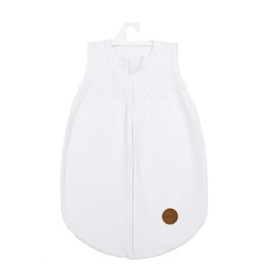 Ceba Baby, śpiworek dzianinowy, biały, 62-42 cm