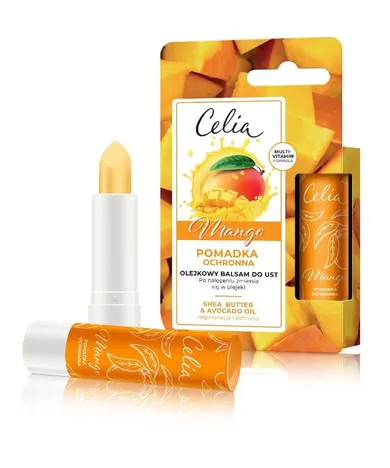 Celia, balsam olejkowy do ust, mango