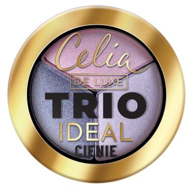 Celia, De Luxe, cienie do powiek, Trio Ideal, nr 301