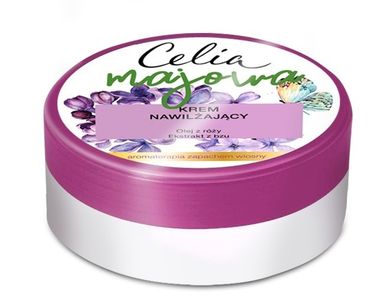Celia, Majowa, krem nawilżający, do twarzy i ciała, 100 ml