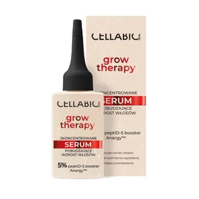 Cellabic, tricho grow therapy, skoncentrowane serum pobudzające wzrost włosów, 50 ml