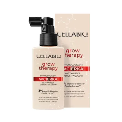 Cellabic, tricho grow therapy, trychologiczna wcierka aktywująca wzrost włosów, 100 ml