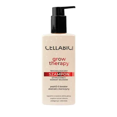 Cellabic Tricho Grow Therapy, trychologiczny szampon stymulujący wzrost włosów, 300 ml