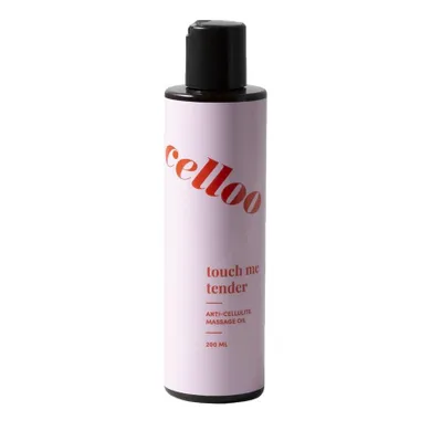 Celloo, Touch Me Tender, olejek antycellulitowy do masażu, 200 ml